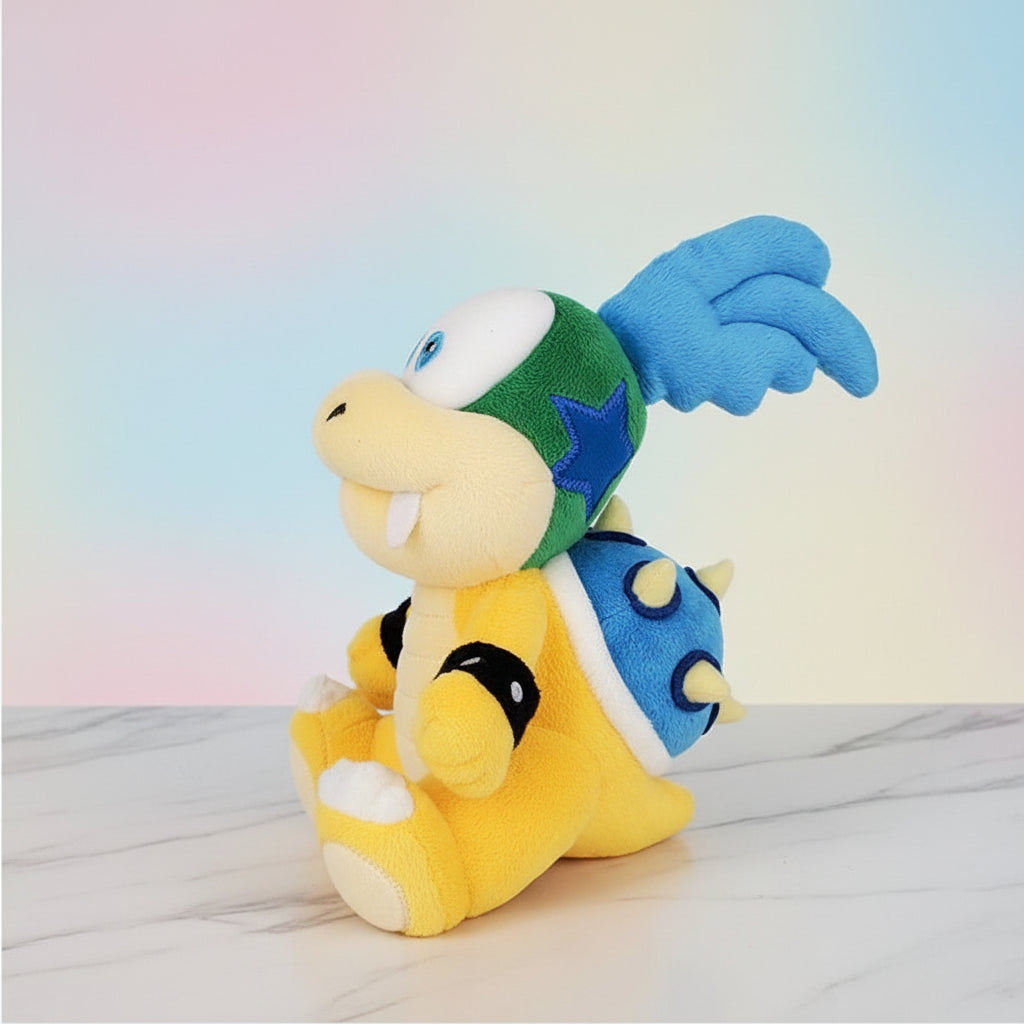 SANEI SUPER MARIO ALL STAR COLLECTION AC64 - KOOPALINGS LARRY PLUSH (S)