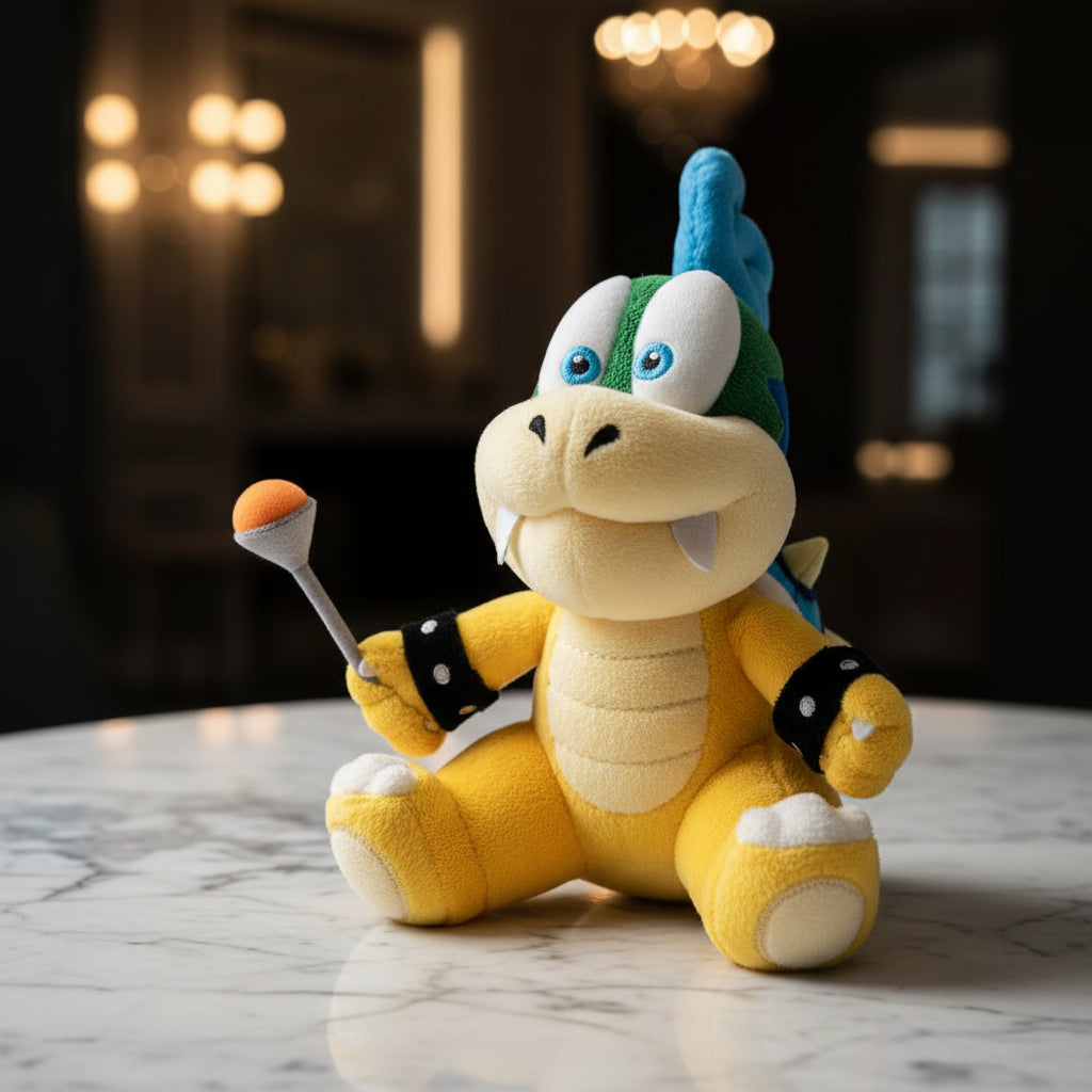 SANEI SUPER MARIO ALL STAR COLLECTION AC64 - KOOPALINGS LARRY PLUSH (S)