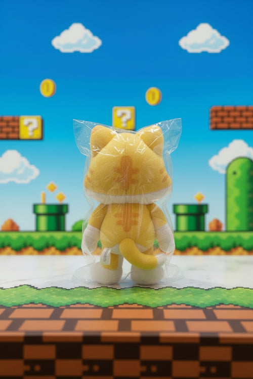 Peluche Mario (tenue chat)
